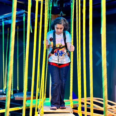 Survive on the rope course
